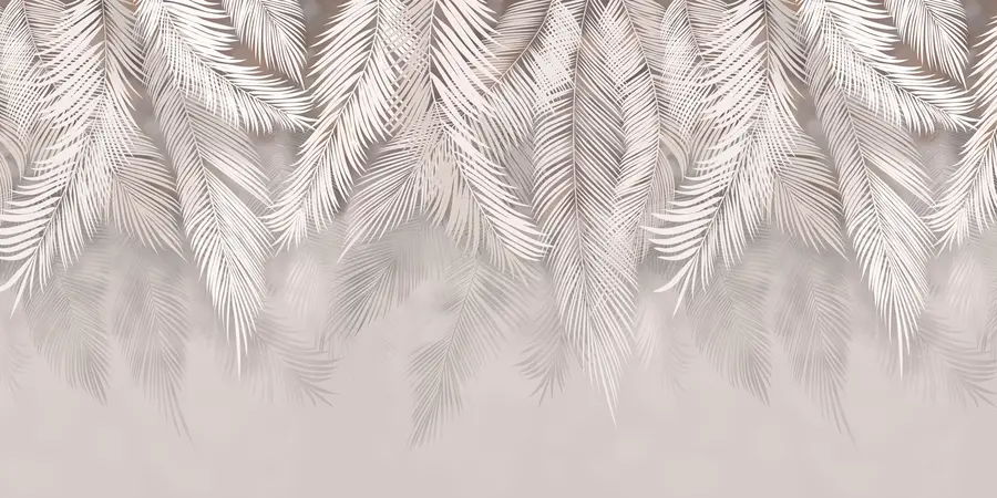 murais de parede Delicadas folhas caídas u48556v5d2