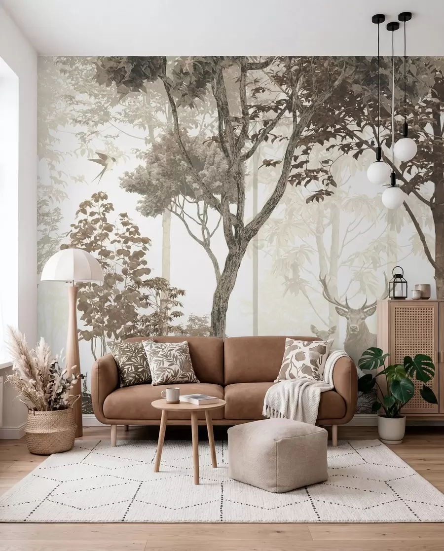 murais de parede Floresta mágica u72134d1