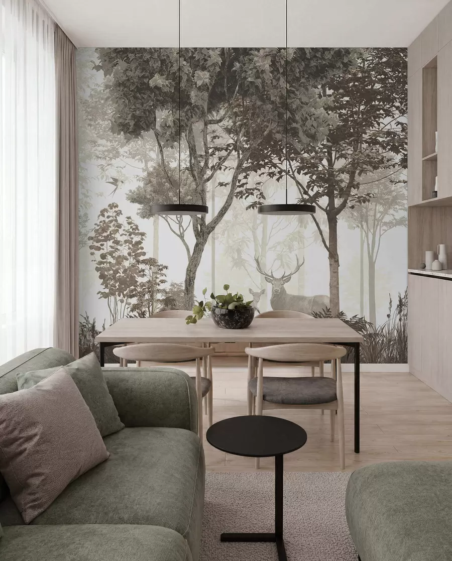 murais de parede Floresta mágica u72134d1