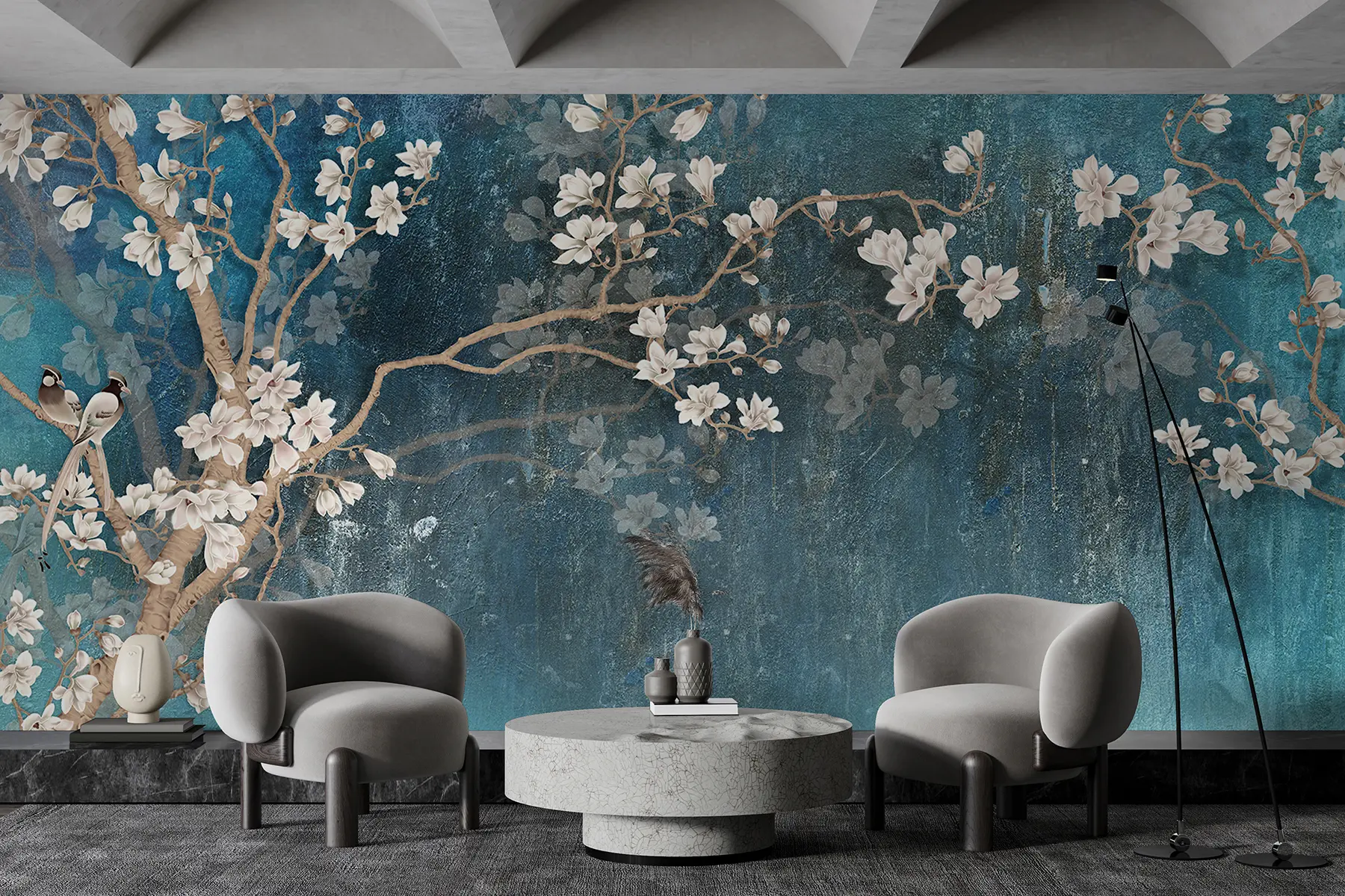 murais de parede Ramos floridos u12150d1