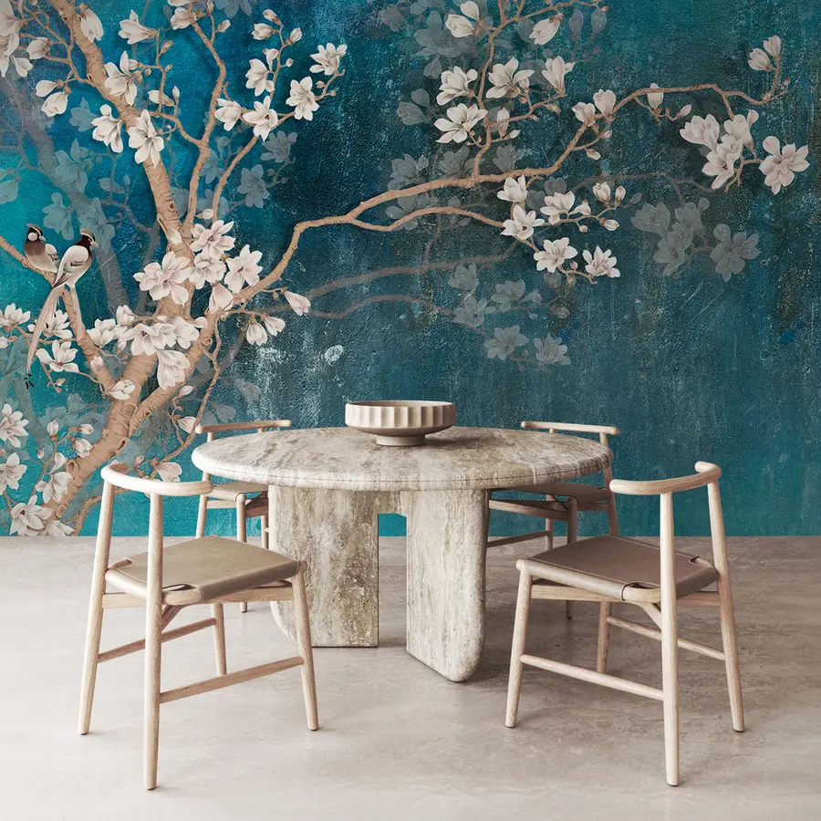 murais de parede Ramos floridos u12150d1